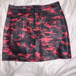 Camo skirt